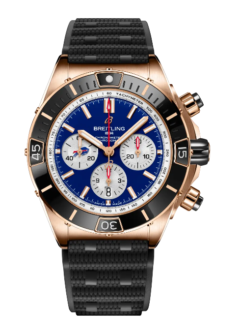 Breitling Super Chronomat B01 Chronograph 44 NFL Buffalo Bills Edition Replica Watch RB01366A1C3S1